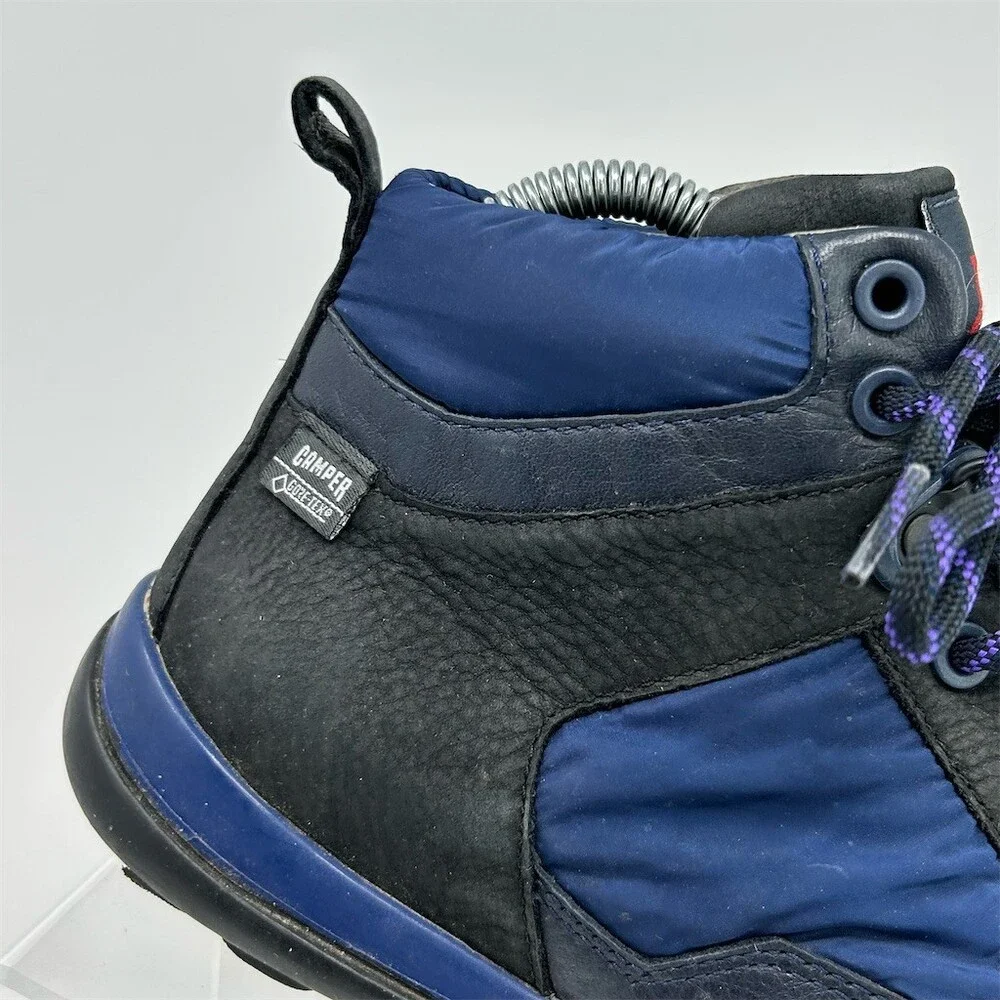 Camper Peu Pista Women's Blue/Black Lace Up Gore-Tex Hiking Ankle Boots EU 37 - Picture 2 of 14
